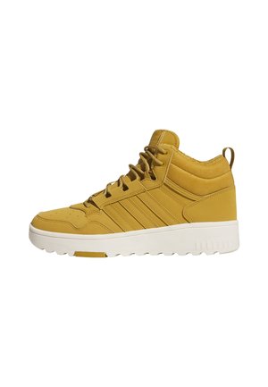 High-top trainers - preloved bronze   off white   off white