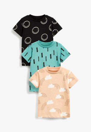 3 PACK - Print T-shirt - multicoloured
