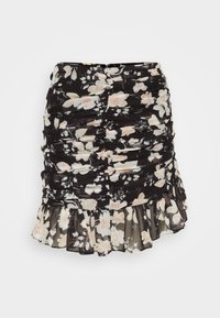 VANESSA SKIRT - Gonna a campana - black/pink