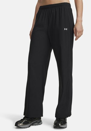 Under Armour, RIVAL WOVEN - Tracksuit bottoms - black