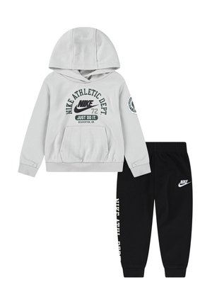 SET - Chándal - light grey/black