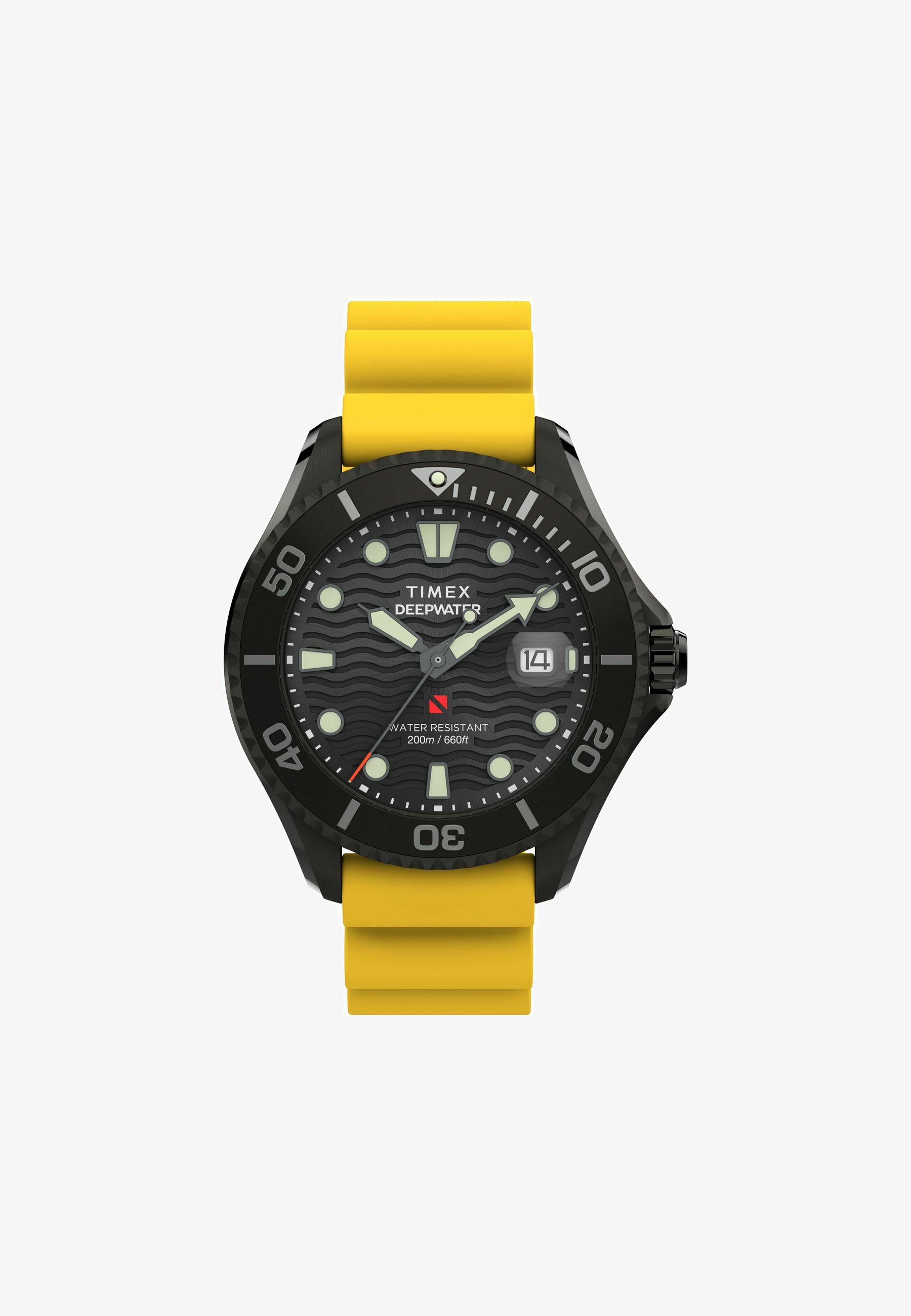 Timex Deep Water Meridian 200 Watch yellow Zalando