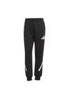 Z.N.E. - Tracksuit bottoms - black/white
