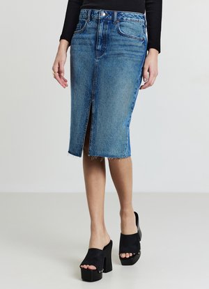 Calliope Bleistiftrock - blu denim medio