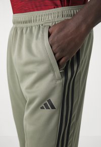 adidas Performance BASE - Tepláky - silver pebble/black