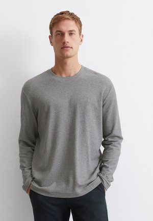 LONG SLEEVE DESIGNED  - Μπλούζα με μακριά μανίκια - grey melange
