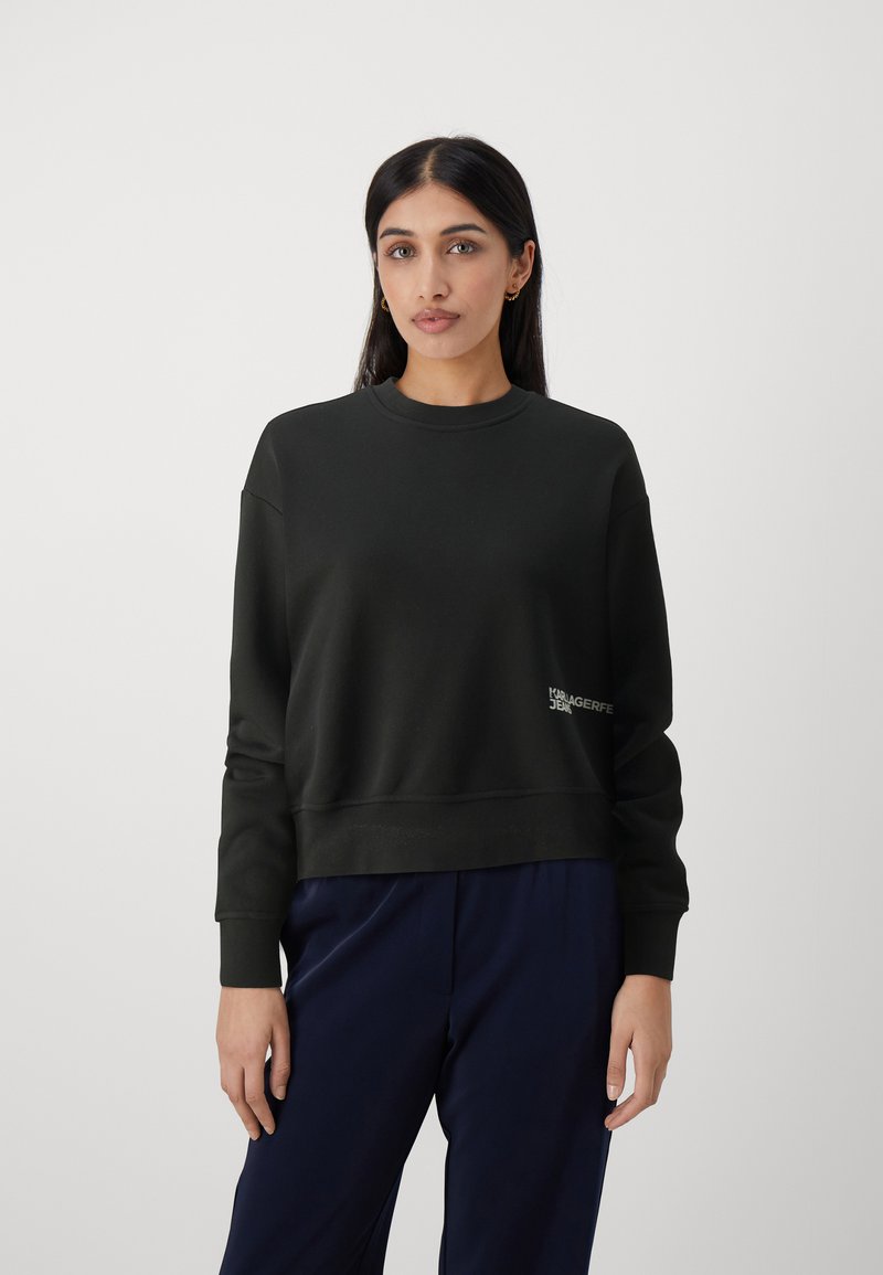 Karl Lagerfeld - Sweatshirt Dress- Black main image 1