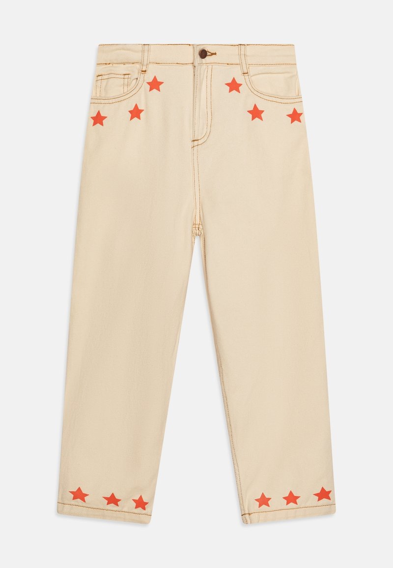 TINYCOTTONS STARS BAGGY - Vaqueros boyfriend - light cream
