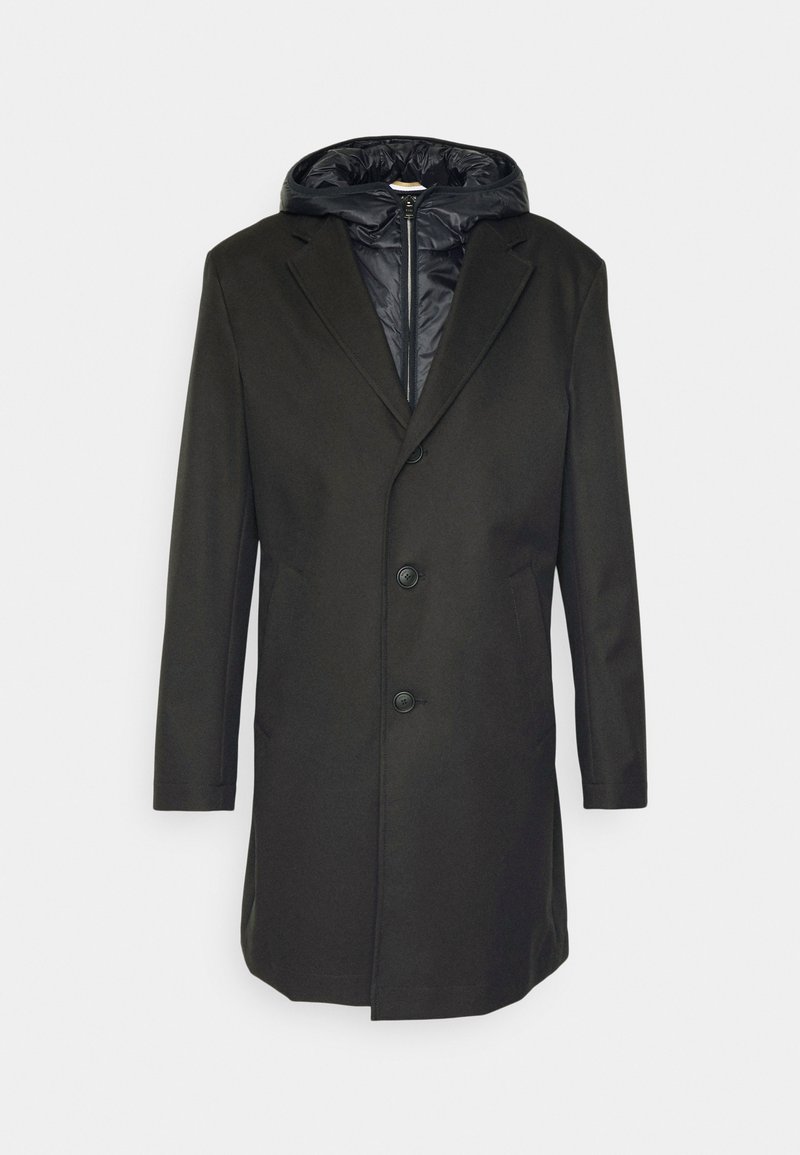 BOSS HYDE HOOD - Short coat - black - Zalando.ie