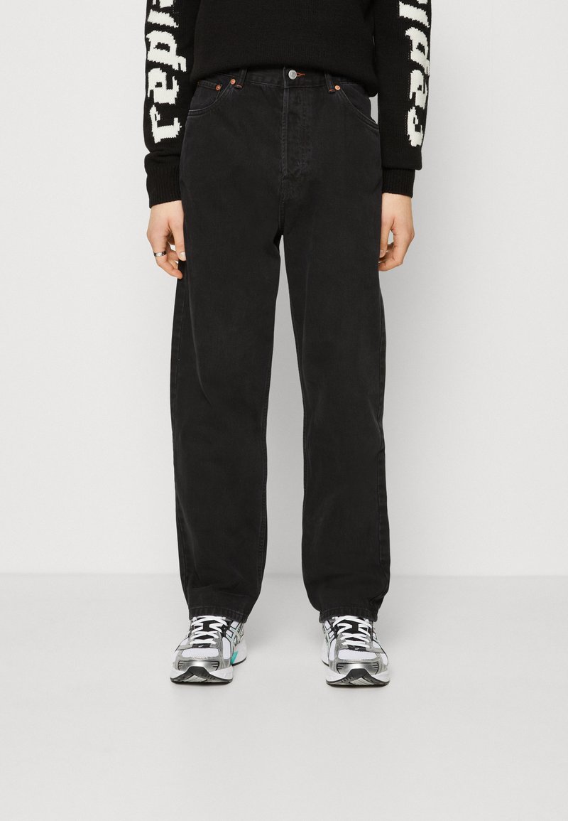 Weekday TAPE LOOSE TAPERED Jeans Relaxed Fit black lux/schwarz