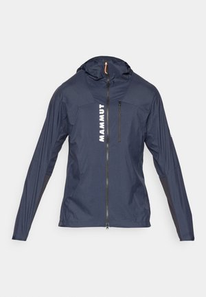 Mammut AENERGY WB HOODED JACKET MEN - Hardshell jacket - black