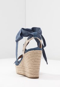 UGG Sandály na vysokém podpatku - blue-grey