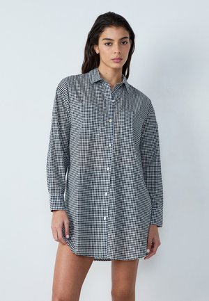 POUPA - Nightie - black melange