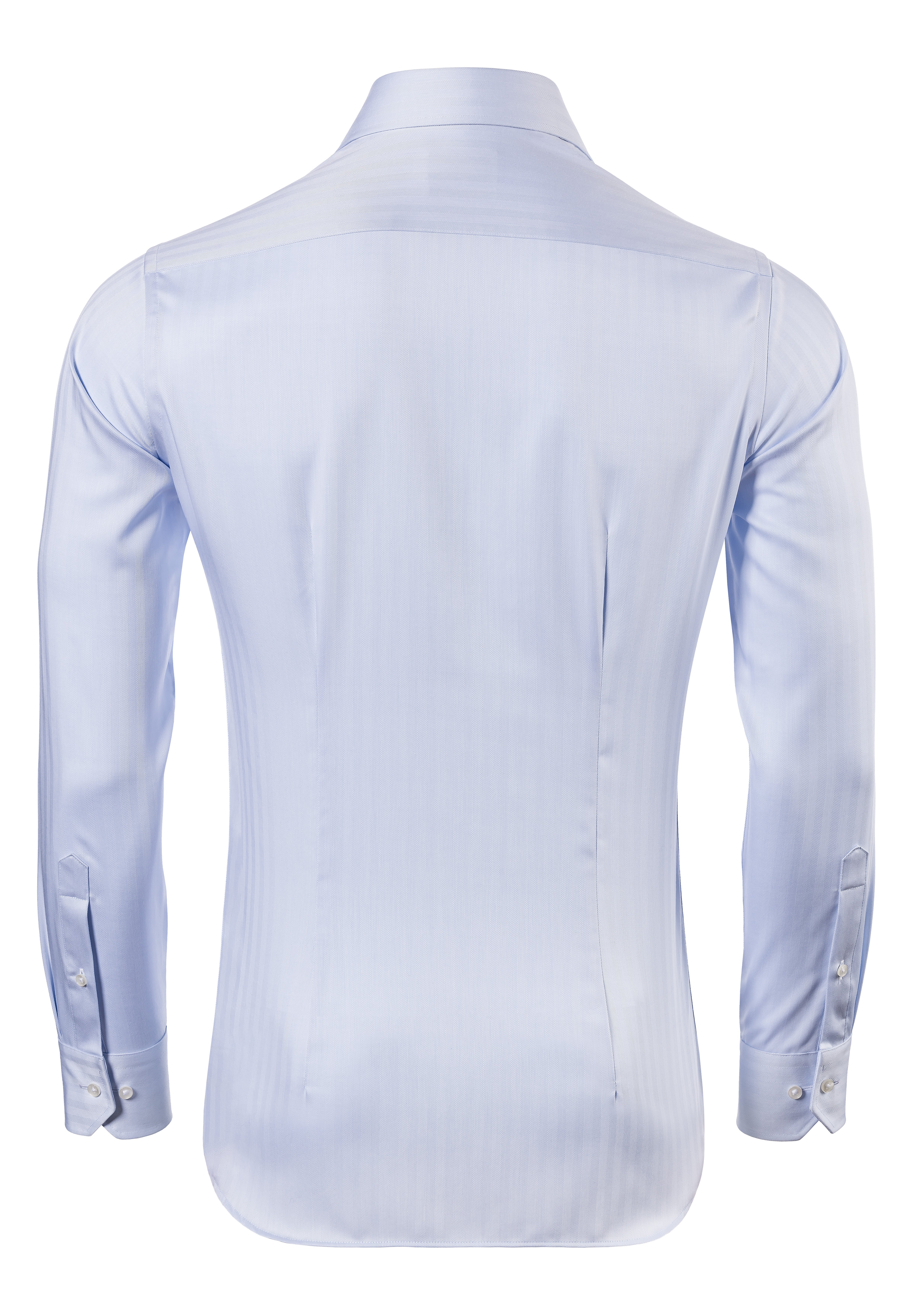 Vincenzo Boretti Herren Hemd Mit Umschlagmanschette – Bügelfrei, 100% Baumwolle, Slim Fit