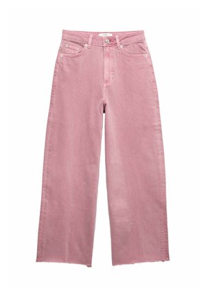 Marks & Spencer, HIGH WAISTED CROPPED - Wide leg - antique rose