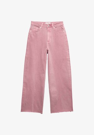 Marks & Spencer, HIGH WAISTED CROPPED - Wide leg - antique rose