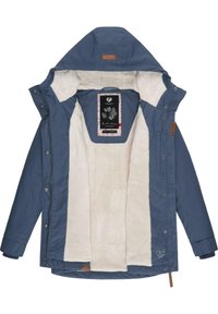Ragwear MONADIS - Ziemas mētelis - blue