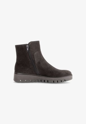Gabor, GABOR SPORTLICHE STIEFELETTE - Enkellaarsjes met sleehak - mocca