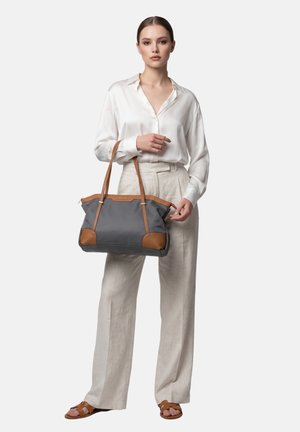 Gian Marco Venturi, GIAN MARCO VENTURI SHOULDER BAG - Shopper - grey