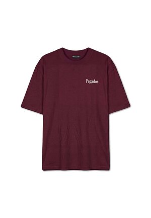 Pegador, PEGADOR OVERSIZED T-SHIRT DEVA - T-shirt print - rot