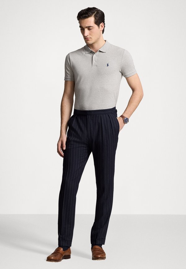 CUSTOM SLIM FIT STRETCH MESH POLO SHIRT - Polo shirt - andover heather4