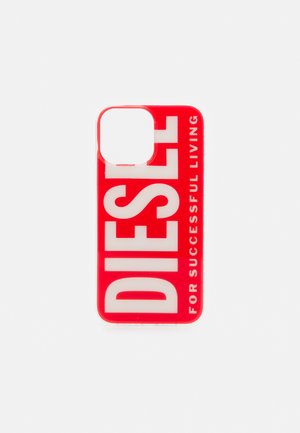CLEAR CASE FOR IPHONE 13 MAX UNISEX - Portacellulare - red/white