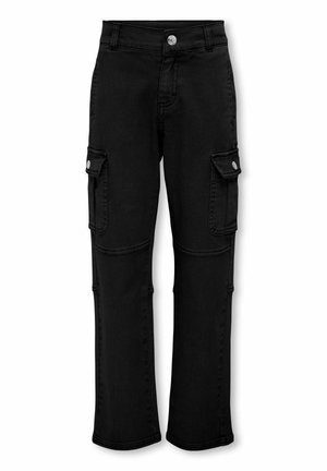 Straight leg jeans - black