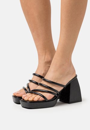 RAID LEILANI - Μιουλ με τακούνι - black