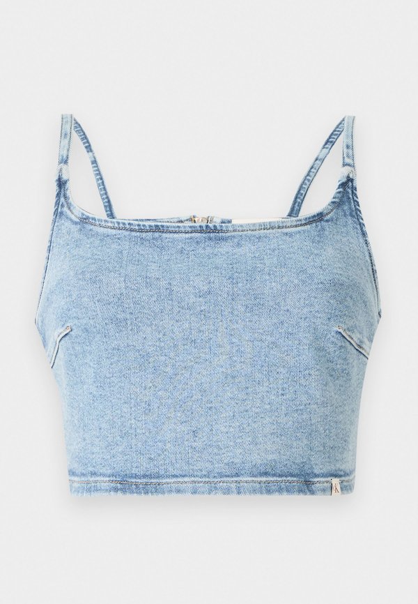 BRALETTE - Blouse - denim light3