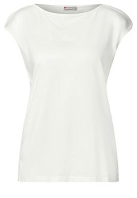 MIT U-BOOT-AUSSCHNITT - Camiseta básica - weiß