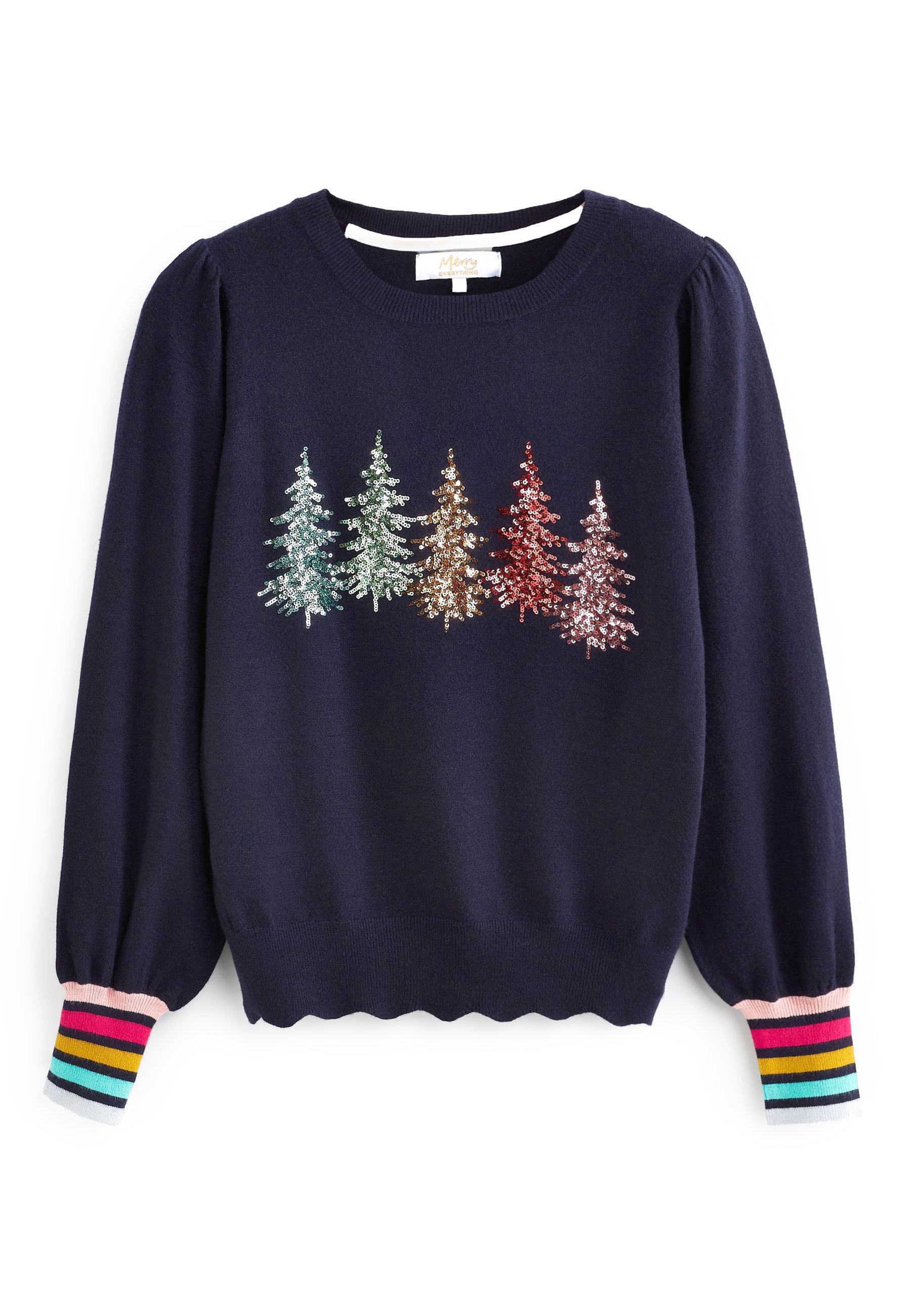 Next CHRISTMAS - Trui - blue/blauw - Zalando.nl