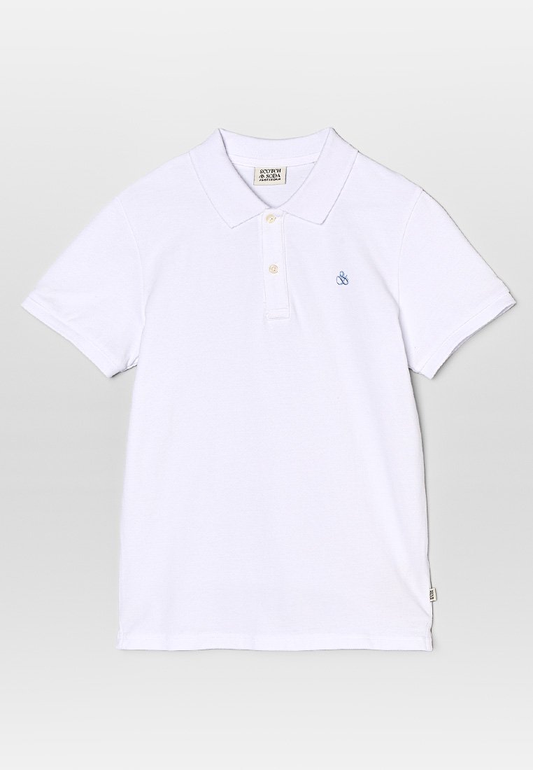 Scotch & Soda Poloshirt wit Scotch & Soda Poloshirt wit