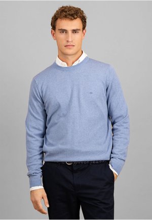 SFPK210 BASIC mit Rundhalsausschnitt - Strickpullover - crystal blue