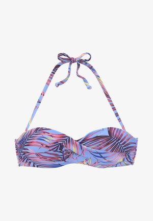 Zgornji del kopalk - himmelblau bedruckt