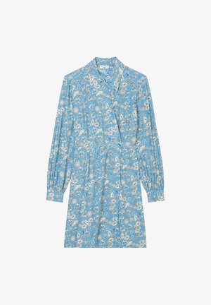 PRINT IN WICKEL-OPTIK - Shirt dress - multi clear blue sky