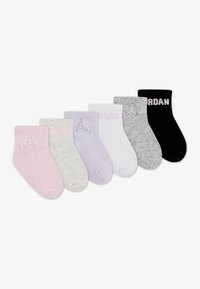 Jordan INFANT EVERYDAY 6 PACK UNISEX - Čarape - pink foam