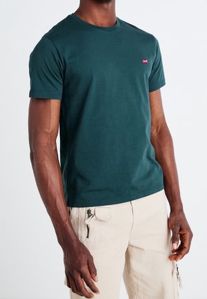 Triko s potiskem - turquoise