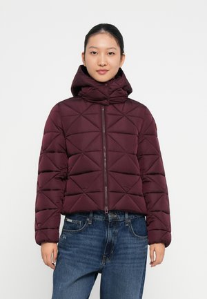 Ziemas jaka - wine red