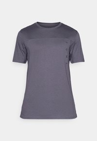 TECH TRIBLEND TEE - Spordi T-särk - galactic gray/black