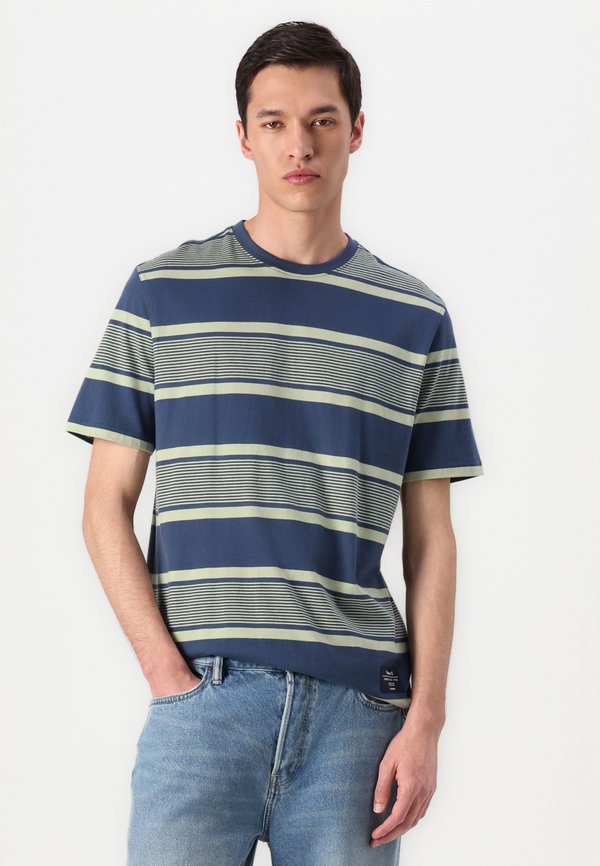 SPILMAN - Print T-shirt - dark denim3