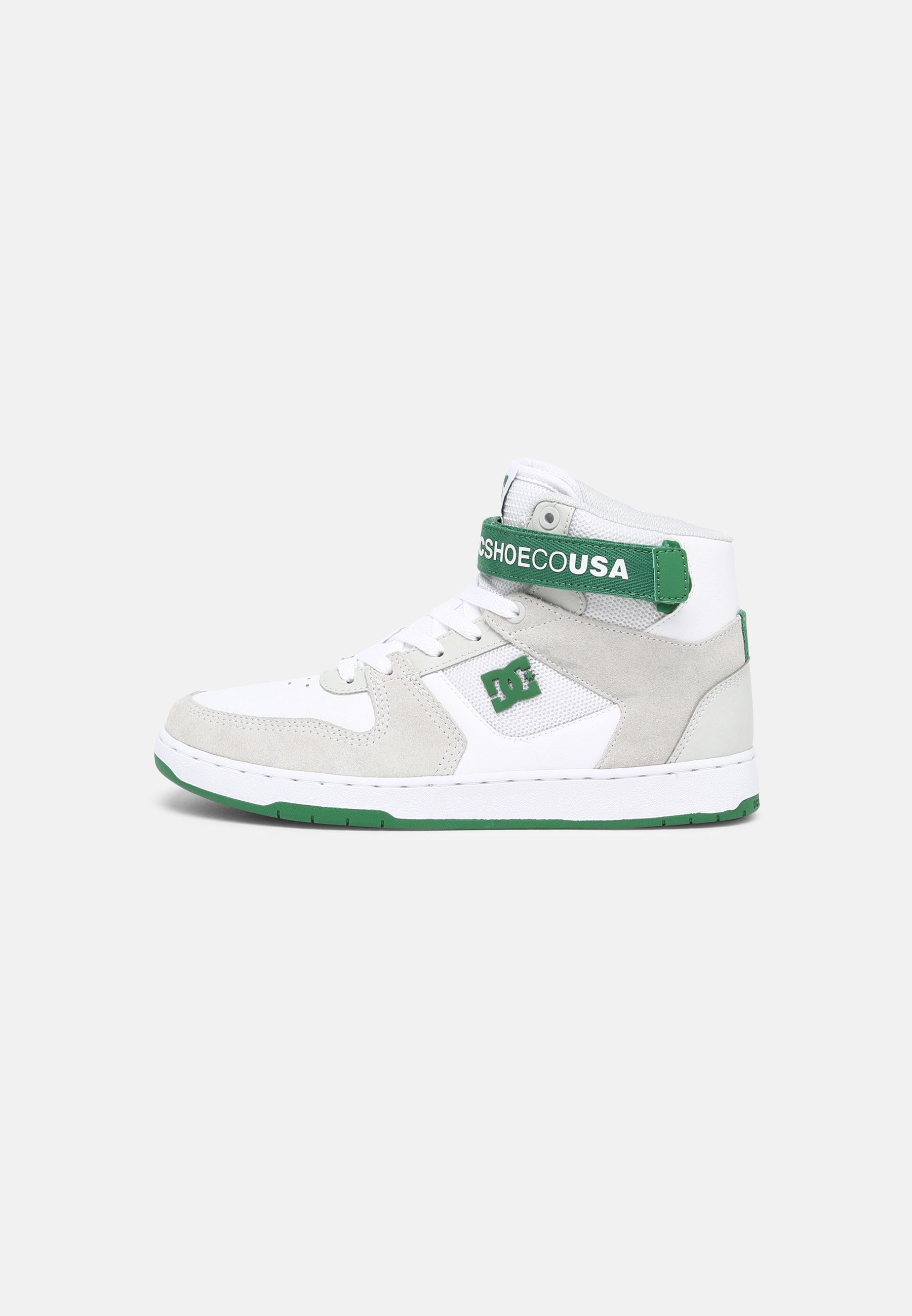 DC Shoes PENSFORD - Zapatillas altas white/grey/green