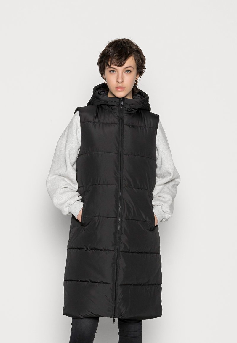 Damen Leichte Jacken | Pieces PCBEE NEWLONG PUFFER VEST Weste black/schwarz - QV23825 Damen Leichte Jacken | Pieces PCBEE NEWLONG PUFFER VEST Weste black/schwarz - QV23825