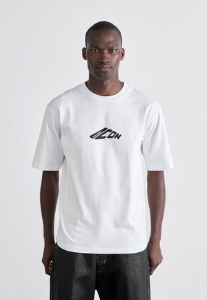 LOOSE FIT TEE - T-shirt imprimé - white