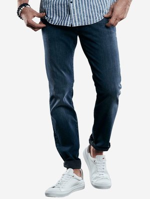 SUPER STRETCH - Jeans Slim Fit - marineblau