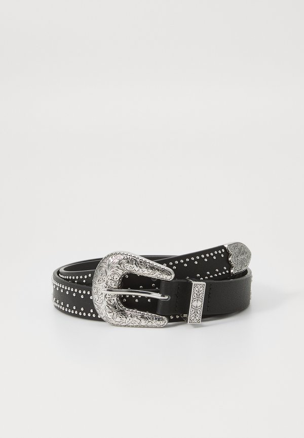 PCARRAN STUDDED WESTERN JEANS BELT - Belt