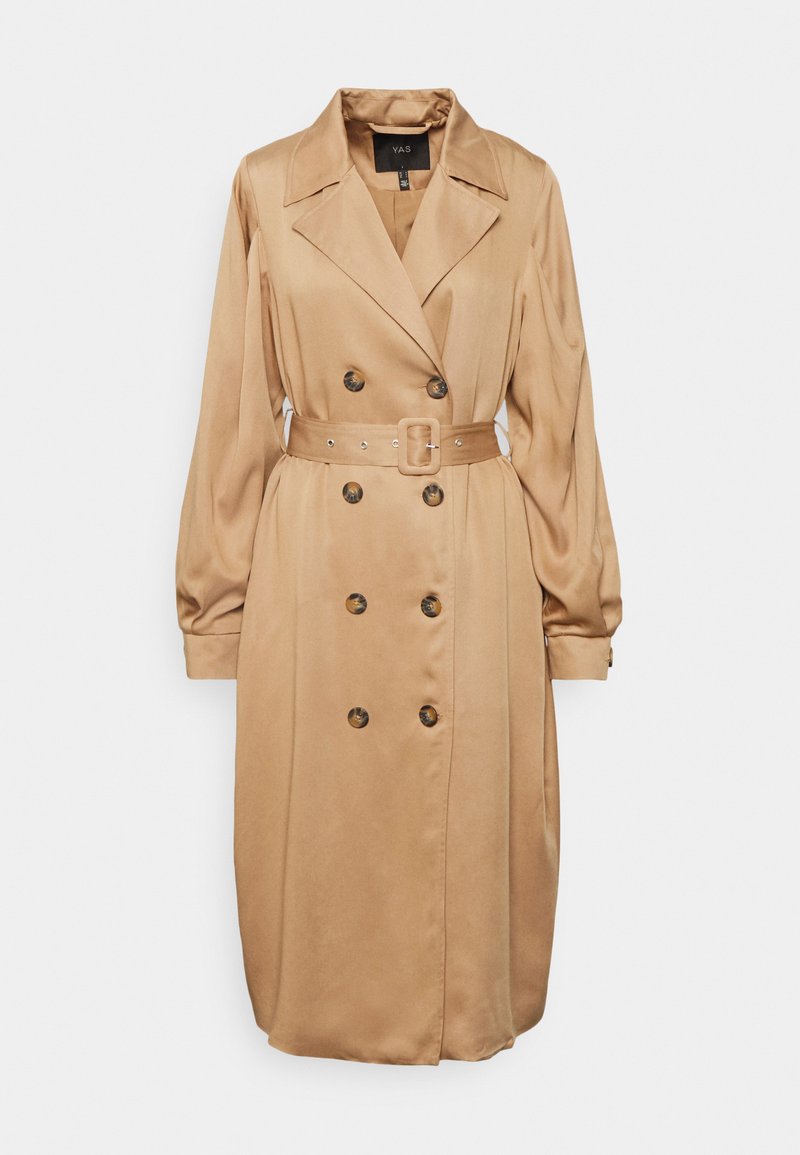 YAS YASIDA SOFT - Gabardina - woodsmoke