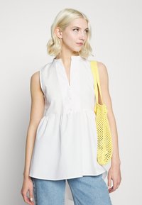 ONLY ONLANNA HIGH LOW  - Top - cloud dancer