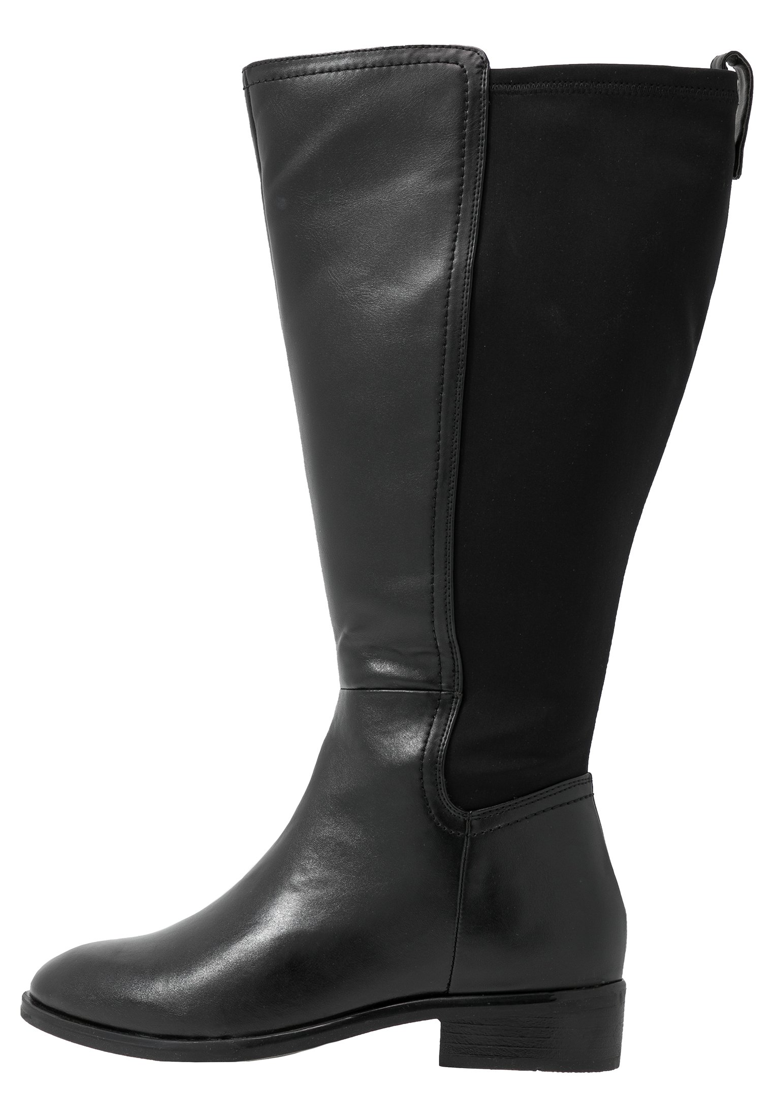 Simply Be WIDE FIT DIXIE STRETCH BACK KNEE HIGH BOOT Simply Be WIDE FIT DIXIE STRETCH BACK KNEE HIGH BOOT