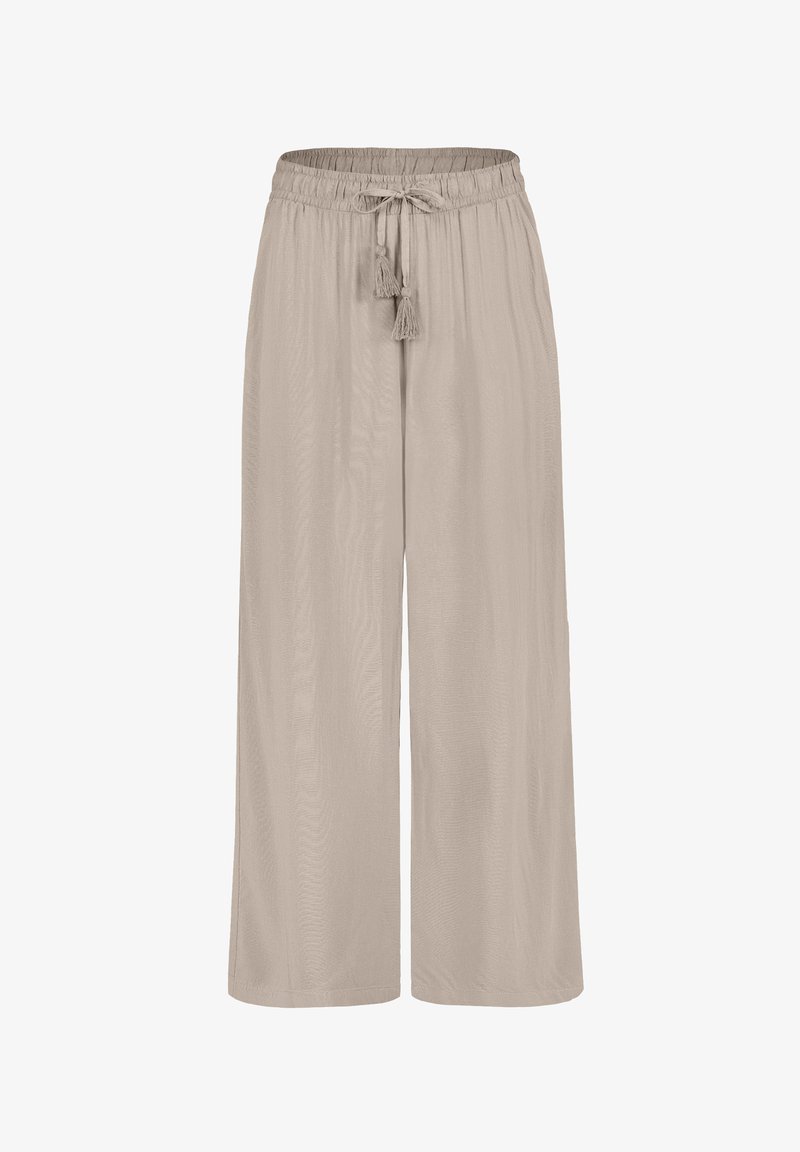 Sublevel LEICHTE PALAZZO MIT KORDELZUG UND QUASTEN - Stoffhose - beige