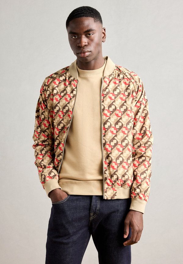 REVERSIBLE - Bomber Jacket - bordeaux